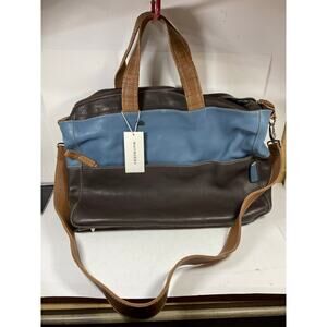 Marimekko Multi Toned Leather Bag NWT